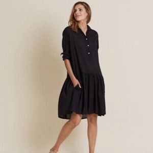 Grayson Changemaker Dress Black, Tissue Cotton sz 1/XS